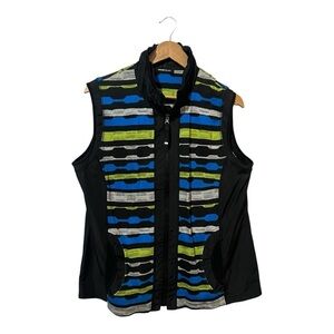 Frank Walder Vest Women's Plus Size 16 Full Zipper Sweater Pockets Casual